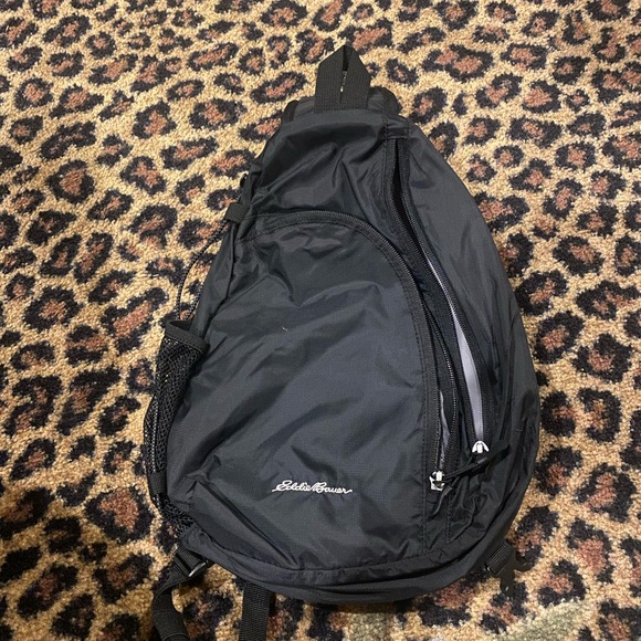 Eddie Bauer Other - Eddie Bauer Black Sling Bag